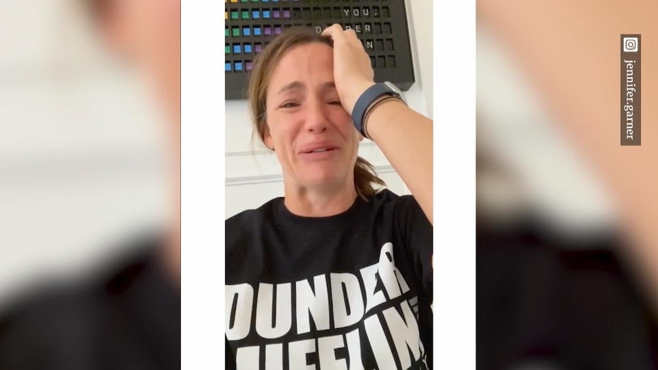 Sie hat "The office" geschaut Jennifer Garner weint wegen Sitcom