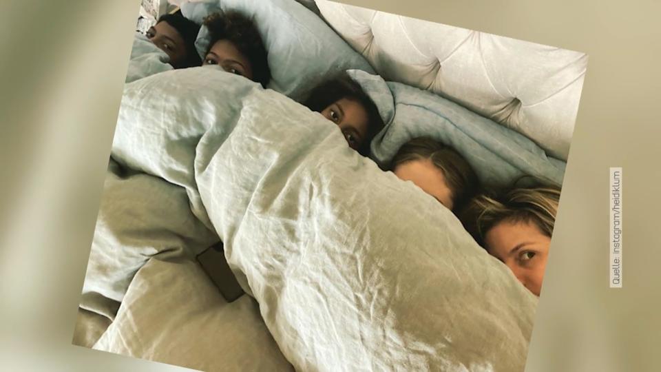Einigung bei Heidi Klum und Seal Ihre Kinder dürfen doch mit nach Deutschland