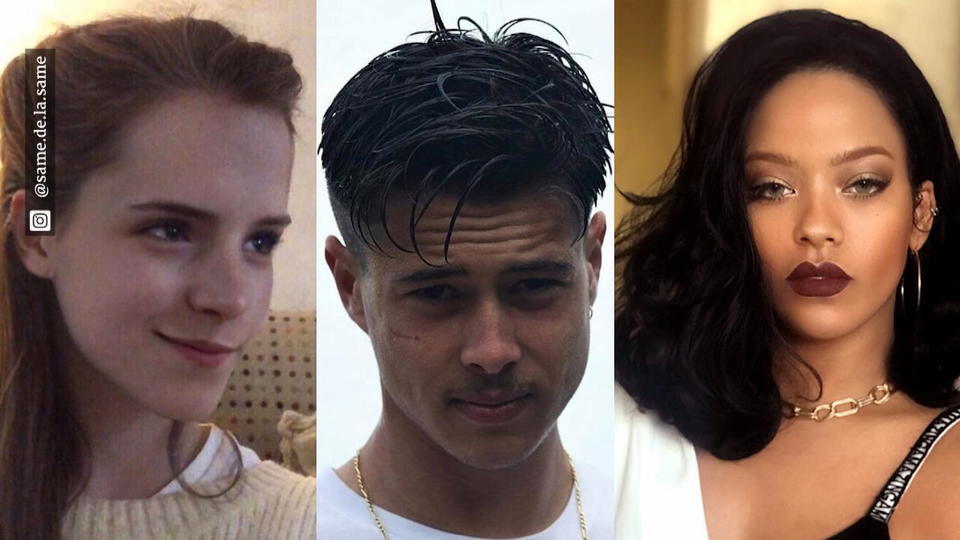 Emma Watson, Rihanna, Brad Pitt Das sind die krassesten Promi-Doppelgänger!
