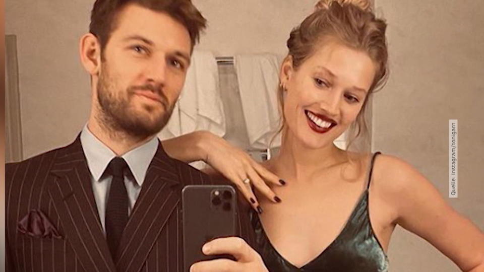 Schöne Überraschung bei Toni Garrn Toni Garrn hat heimlich geheiratet