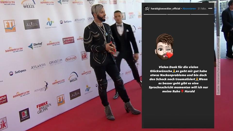 Schock für Designer Harald Glööckler hatte einen schweren Unfall