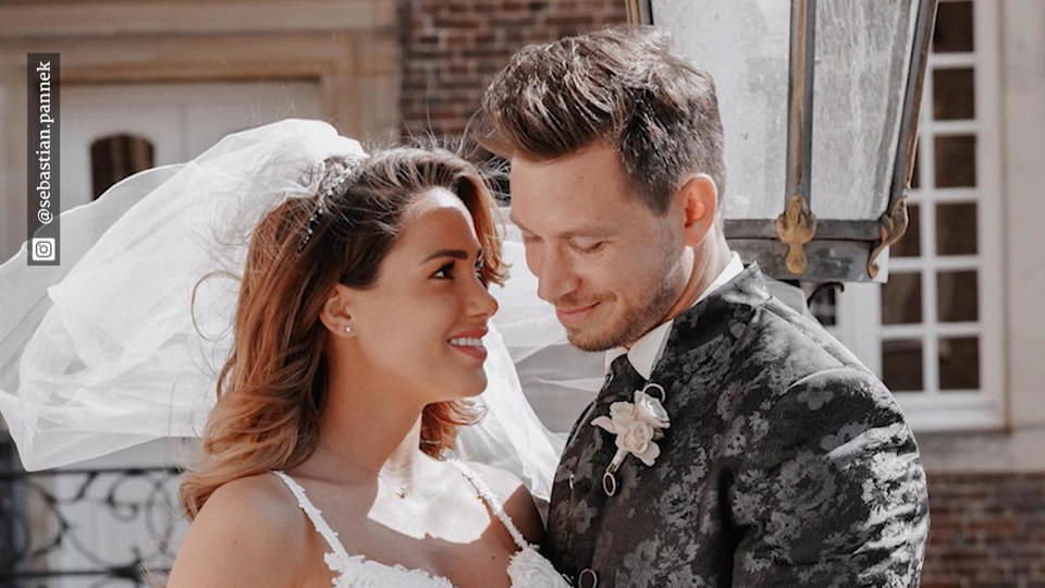 Bachelor-Stars Angelina und Sebastian Pannek feiern halben Hochzeitstag