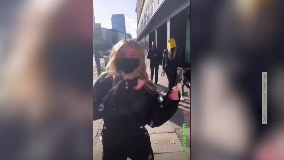 Coole Moves Leni Klum tanzt durch Berlin