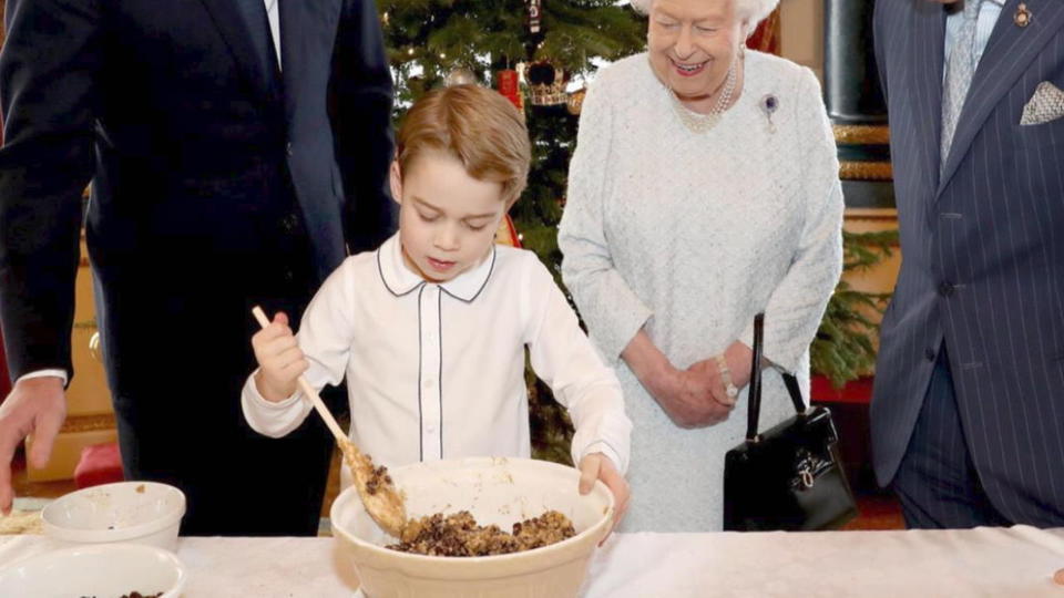 Prinz George hilft Royales Geheimrezept für Pudding