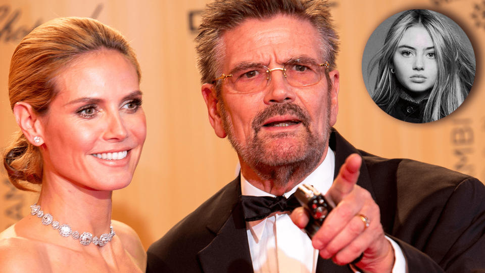 Heidi Tochter zeigt ihr Gesicht Das sagt Opa Günther Klum zu Lenis Modeljob