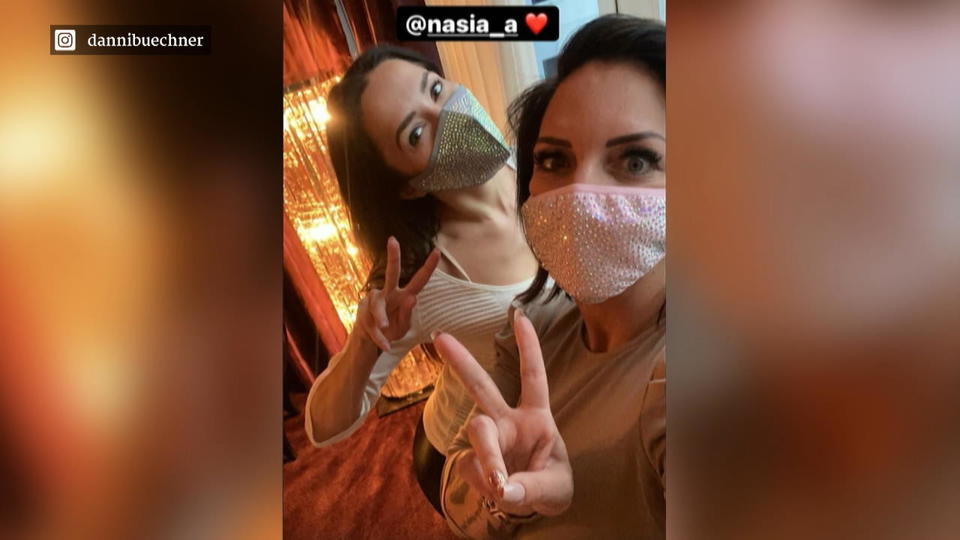 Beim Wiedersehen von Ennesto und Danni Büchner Dreier Date mit Ennesto-Ex Anastasiya