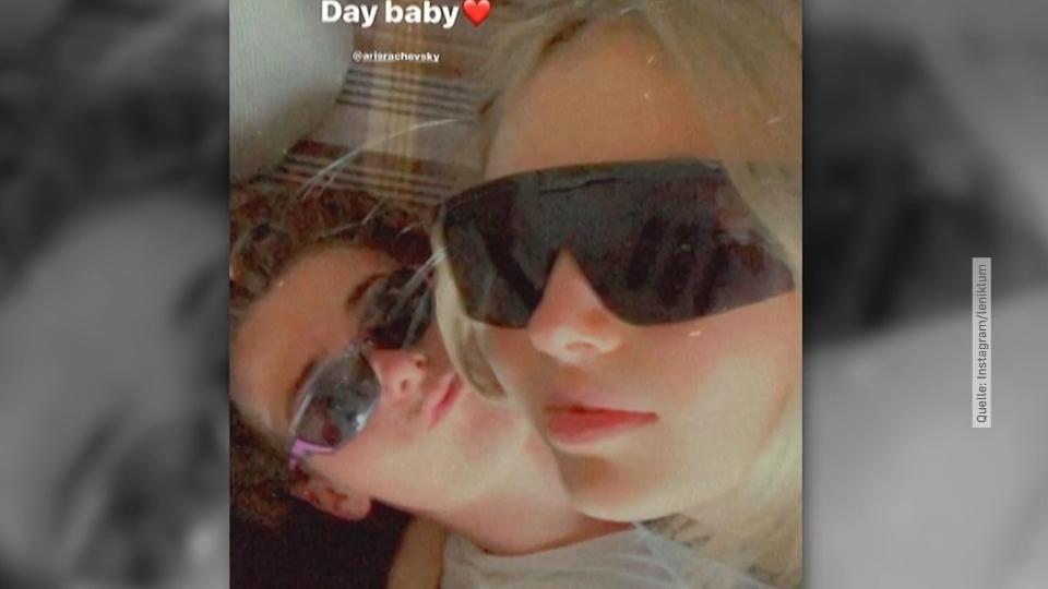 Leni Klum zeigt ihren Aris Dieser Teenager hat Leni Klum den Kopf verdreht