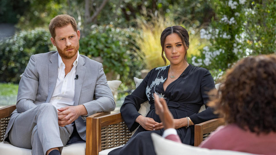 Interview mit Oprah Winfrey Schock-Interview von Harry und Meghan: Die wichtigsten Aussagen