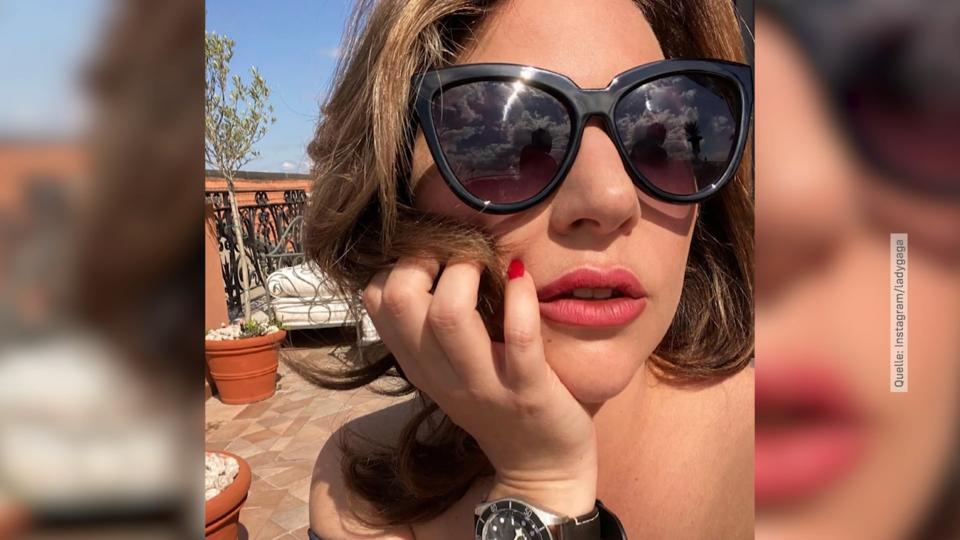 Die Pop-Ikone dreht "House of Gucci" Lady Gaga zeigt sich im Hochzeitskleid