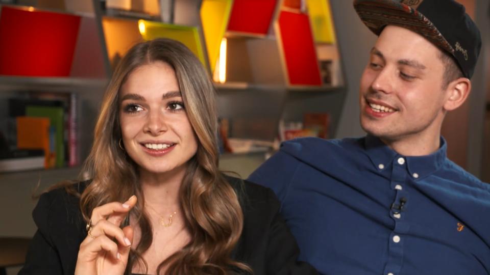 Sie plaudern aus dem Liebes-Nähkästchen Lola Weippert und Freund Flo: Liebe auf den ersten Blick