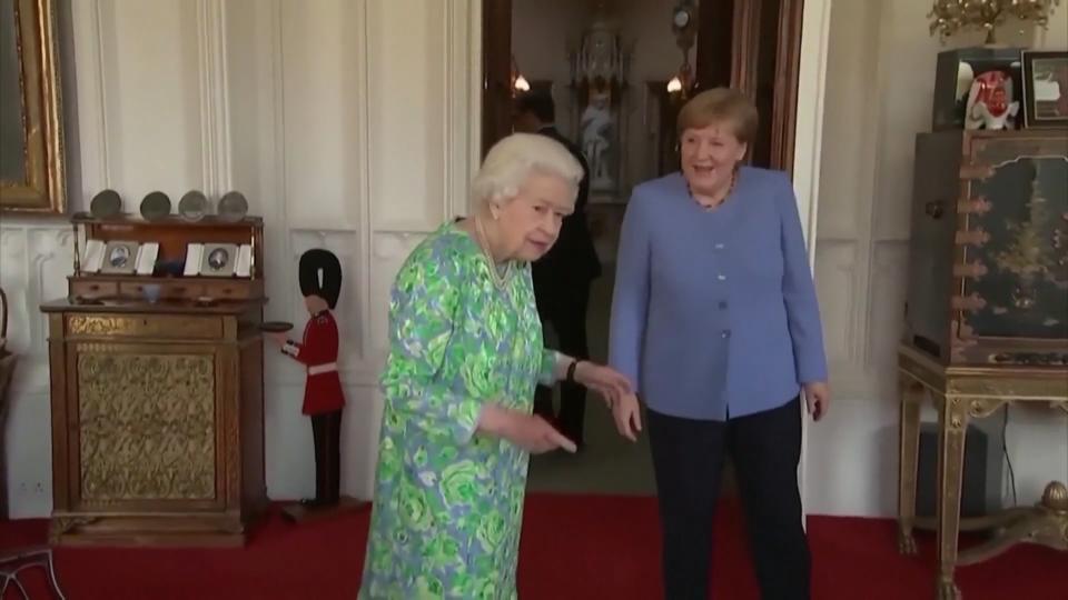 Merkel bei der Queen So lief der Besuch