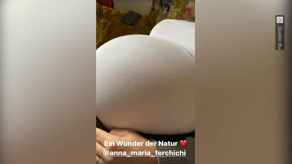 Rambazamba in Drillings-Kugel Bushido postet Babybauch-Video von Anna-Maria Ferchichi