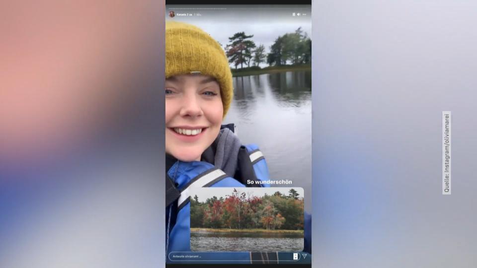 GZSZ-Star macht Abenteuer-Urlaub Olivia Marei bereist Kanada mit Mann & Kind