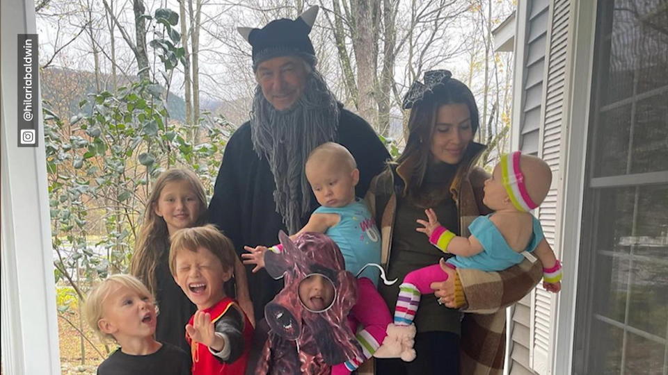 Happy Halloween für die Kids Hilaria Baldwin postet Halloween-Foto mit Alec