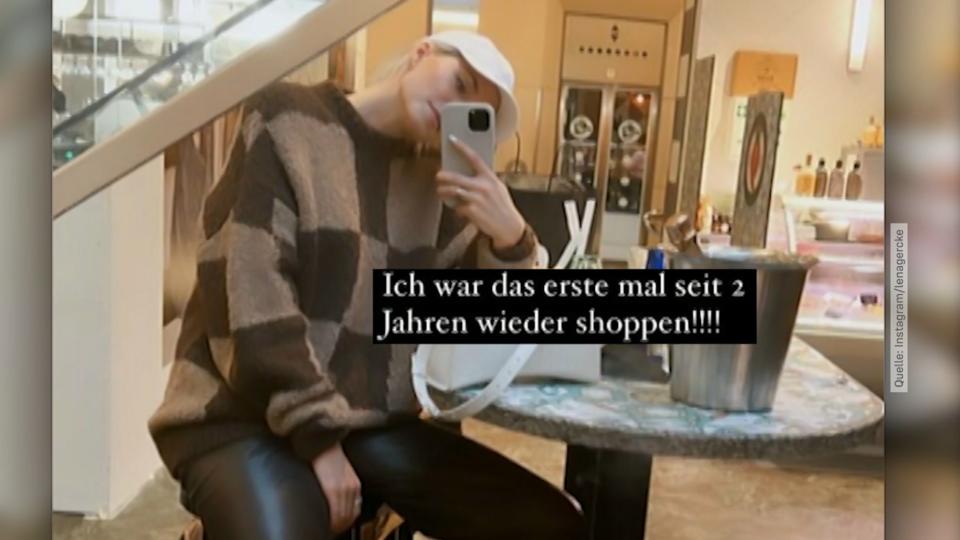 Seit 2 Jahren nicht geshoppt Lena Gercke gönnt sich Mama-Auszeit