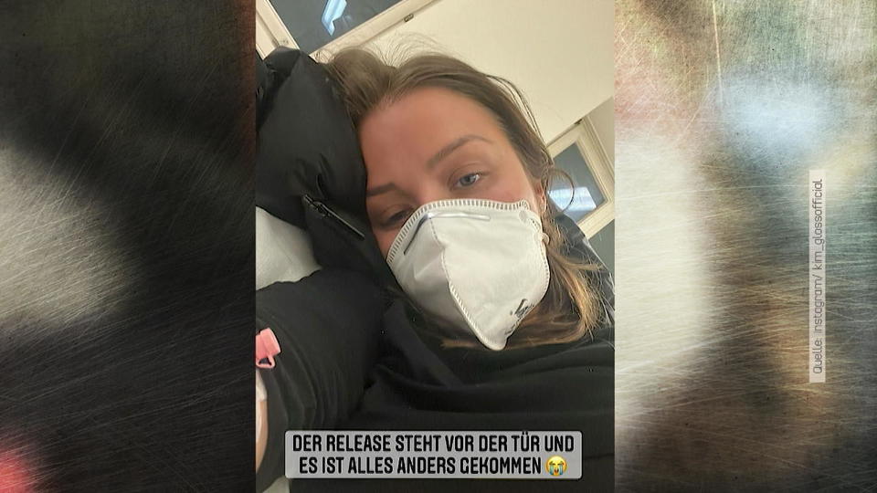 "Ich bin fix und alle" Kim Gloss meldet sich aus dem Krankenhaus