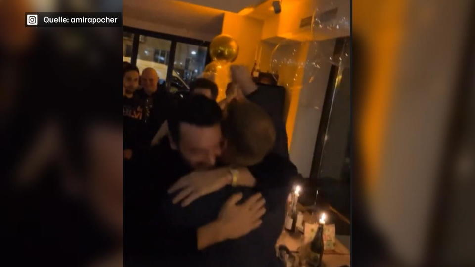 Party zum 44. So überrascht Amira ihren Olli zum Geburtstag