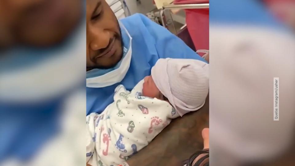 "It's your birthday" Usher: Dieser Song lief bei der Geburt seiner Tochter