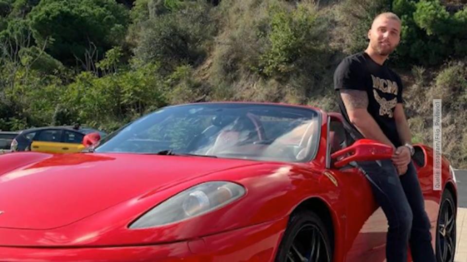 Glück im Unglück Filip Pavlović & Mischa Mayer hatten Unfall mit Ferrari