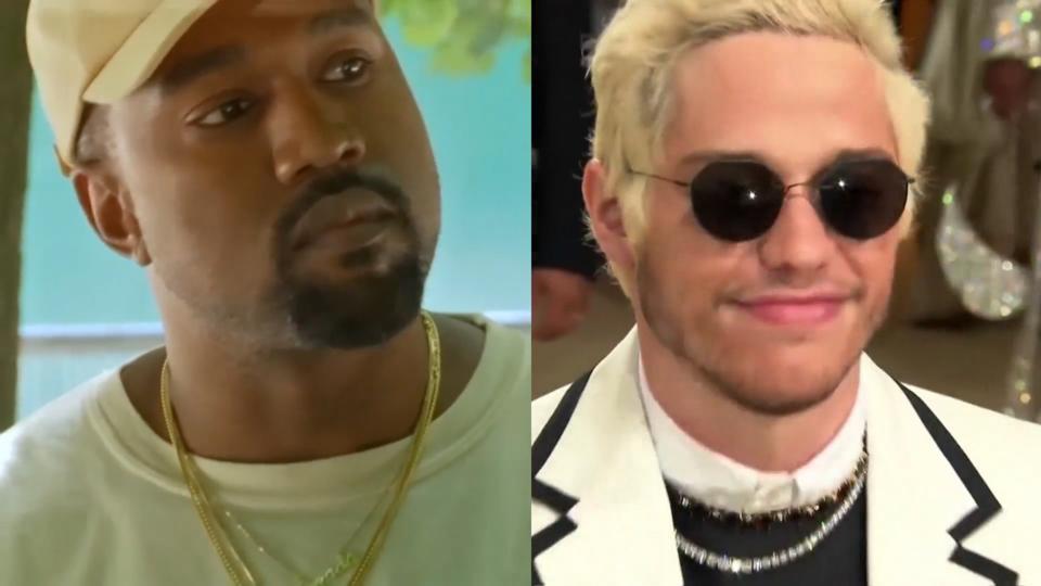 „Wo bist du?“ – „Im Bett mit deiner Frau!“ Pete Davidson veröffentlicht Nachrichten von Kanye West