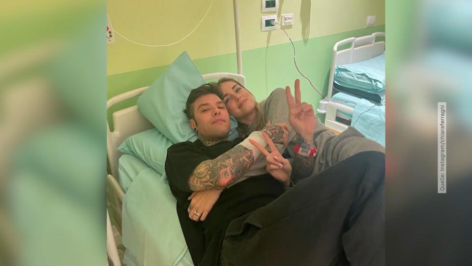 Krebs-Schock Chiara Ferragnis Mann Fedez: Tumor-OP