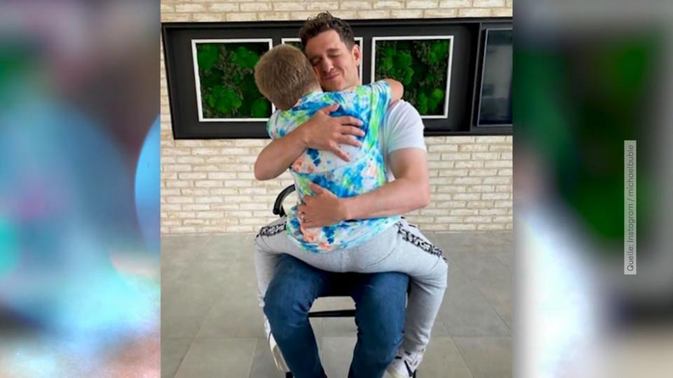 Michael Bublé Krebserkrankung seines Sohnes hat alles verändert
