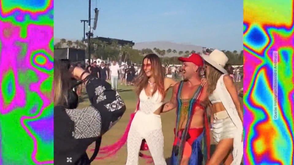 Verrückte Look & viel Musik Hier feiern die Stars Coachella 2022