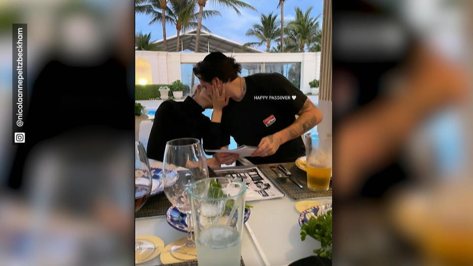 Grinsen in den Flitterwochen Nicola Peltz Beckham: Oben-ohne-Einblicke ins Eheleben