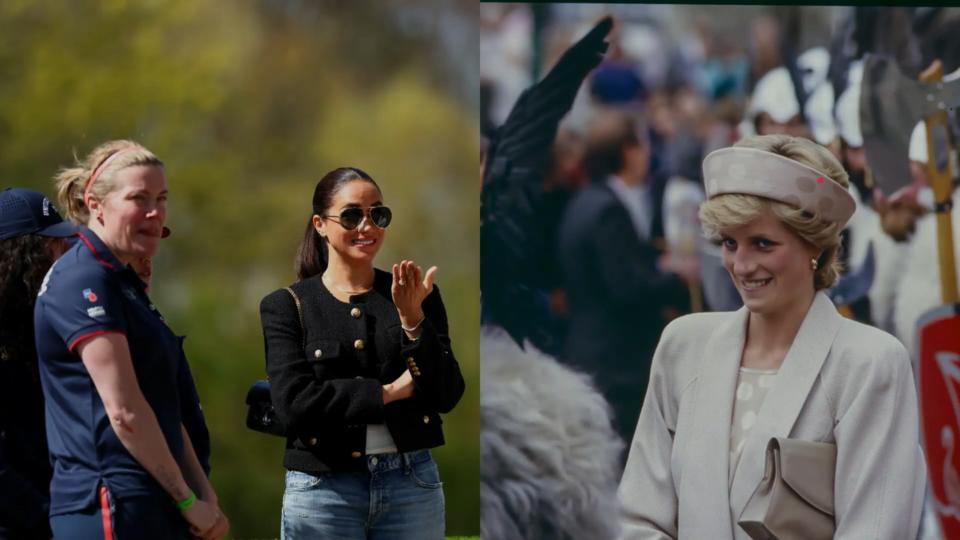 Herzogin Meghan in Den Haag Dieses Detail erinnert an Lady Diana