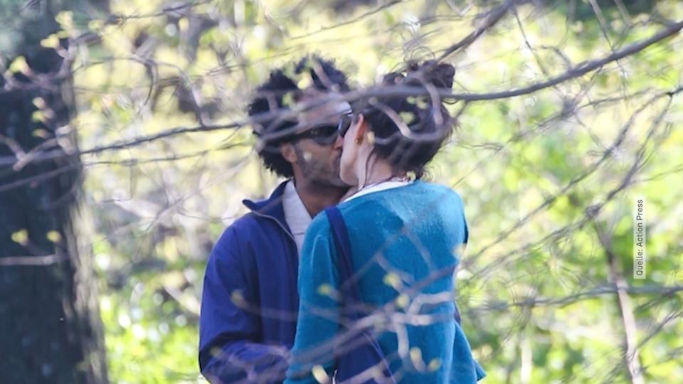 Frühlingsgefühle Katie Holmes küsst neuen Freund öffentlich