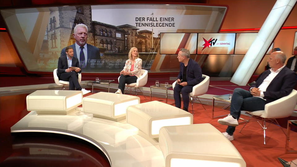 Das Becker-Urteil stern TV-Talkrunde mit Mario Basler und anderen