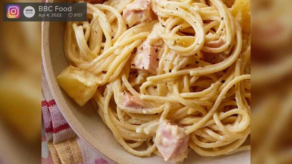 Netz empört über dieses Rezept BBC teilt kuriose Pasta-Spezialität