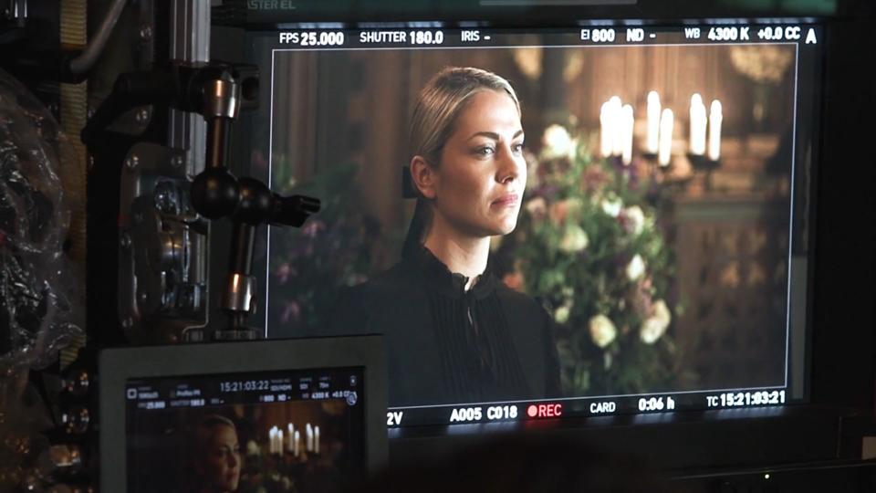 Emotionales Making-of Beim Dreh von Jo Gerners Beerdigung wird's beklemmend