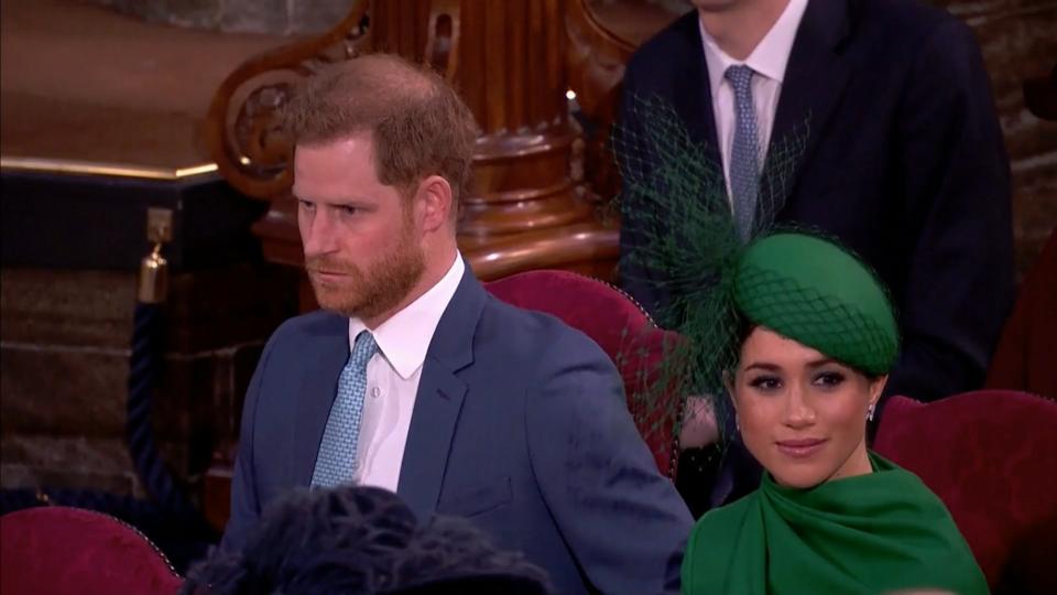 Thronjubiläum der Queen Herzogin Meghan trifft wieder auf die Royals