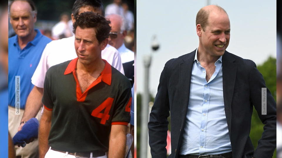 Royal Talk Prinz William: So sah sein Vater Charles mit 40 aus!
