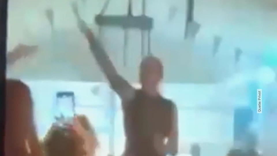 Neues Video aufgetaucht Zeigt Melanie Müller hier den Hitlergruß?