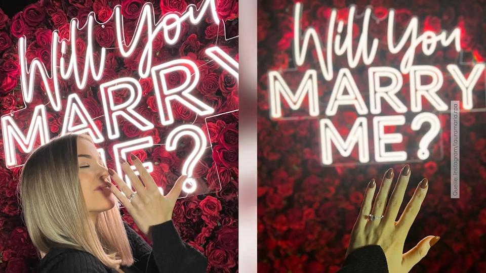 DSDS-Juror schwebt auf Wolke 7 Pietro Lombardi und Laura Maria Rypa haben sich verlobt
