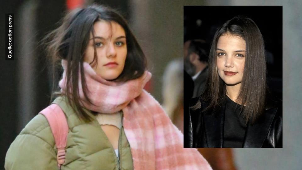 Doppeltes Lottchen? Suri Cruise sieht Mama Katie Holmes zum Verwechseln ähnlich!