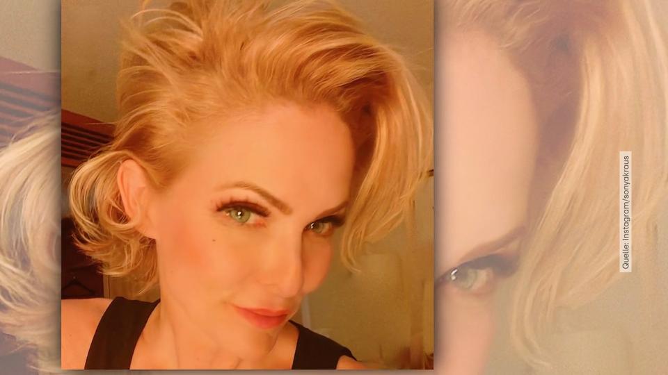 Sonya Kraus macht Schluss TV-Star trennt sich von blonder Mähne