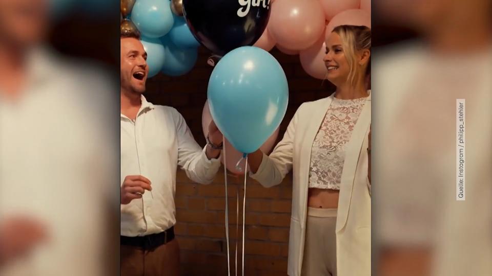 Junge oder Mädchen? Philipp Stehler & seine Vanessa verraten das Babygeschlecht