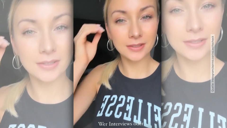 Es ist ein Satz, der ihr sehr viel bedeutet Neues Tattoo für Anna-Carina Woitschak