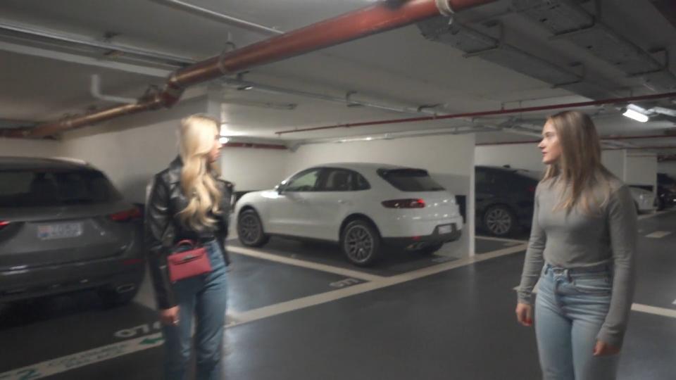 In der Tiefgarage verloren Die Nerven liegen blank