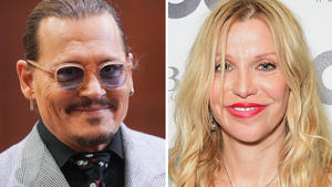 Unerwartete Unterstützung von Courtney Love für Johnny Depp