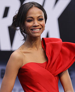 Zoe Saldana Interview Star Trek