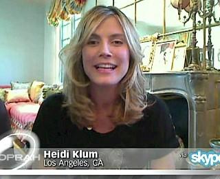 Heidi Klum Interview nach Geburt