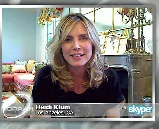 Heidi Klum Interview nach Geburt