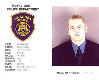 Mugshots Polizeifotos prominente Gesetzesbrecher