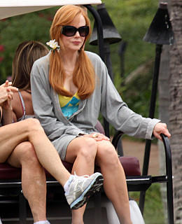 Just go with it Dreharbeiten Setbilder Jennifer Aniston Adam Sandler Nicole Kidman
