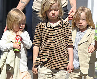 brad pitt angelina jolie kinder new orleans ausflug