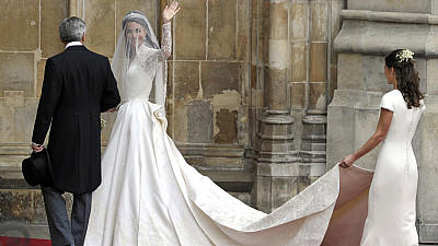 Hochzeit Kate William Hochzeitskleid Pippa Middleton Kleid